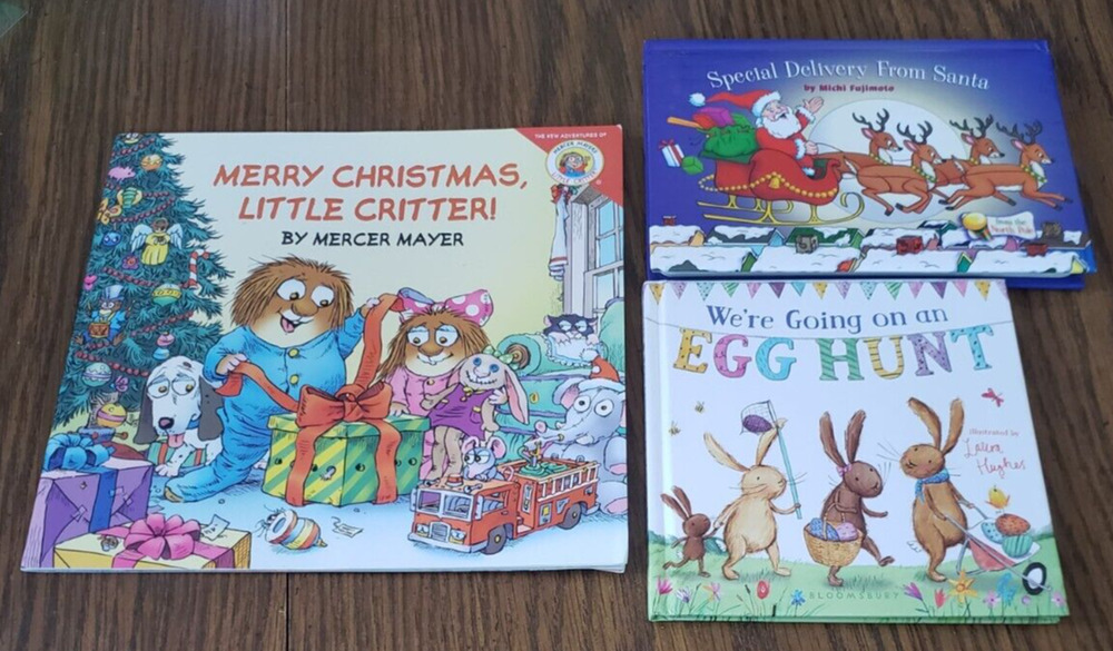 Lot of 3 Holiday Childrens Picture Books